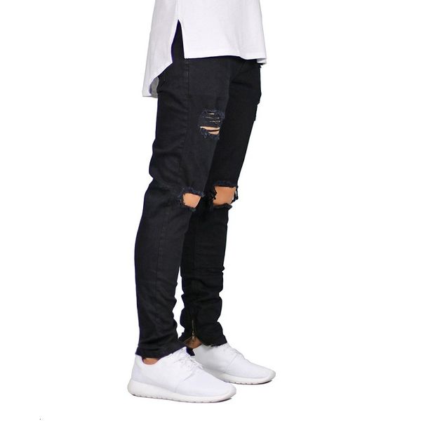 black kh torn brim fashion wormholes thin male afflicted skinny destroyed denim pants w9fo, Blue
black kh torn brim fashion wormholes thin male afflicted skinny destroyed denim pants w9fo, Blue