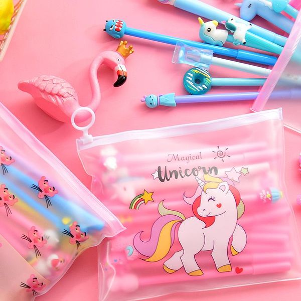 gel pens 20 pcs/bag cute cartoon kawaii black pen suit student creative gift stationery school office writing supplies
gel pens 20 pcs/bag cute cartoon kawaii black pen suit student creative gift stationery school office writing supplies