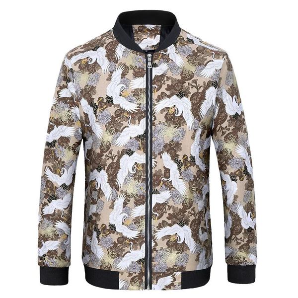 2021 spring and autumn new cotton men's printed jacket casual fashion plus fat plus size slim men's jacket zipper m-6xl, Black;brown
2021 spring and autumn new cotton men's printed jacket casual fashion plus fat plus size slim men's jacket zipper m-6xl, Black;brown