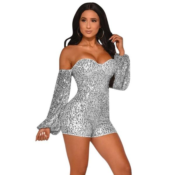 women's jumpsuits & rompers ahvit sequined long lantern sleeve slash neck women playsuits slim fit solid color autumn fashion party rom, Black;white
women's jumpsuits & rompers ahvit sequined long lantern sleeve slash neck women playsuits slim fit solid color autumn fashion party rom, Black;white