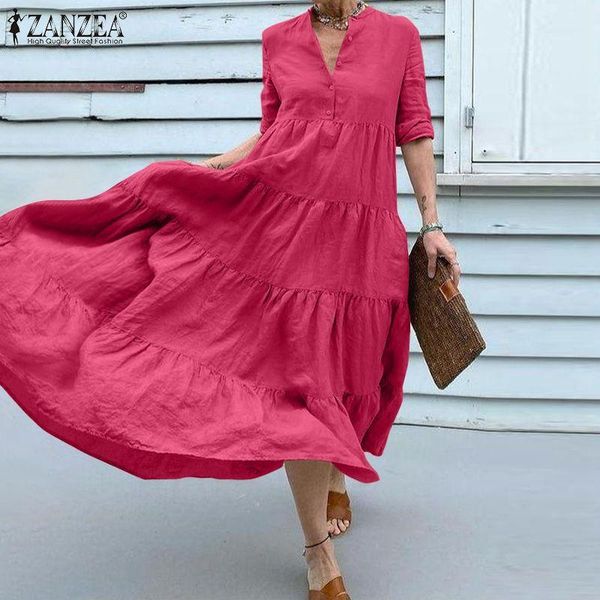 casual dresses fashion patchwork a line womens elegant maxi dress autumn solid ruffle robe longue bohemian lady party vestidos, Black;gray
casual dresses fashion patchwork a line womens elegant maxi dress autumn solid ruffle robe longue bohemian lady party vestidos, Black;gray