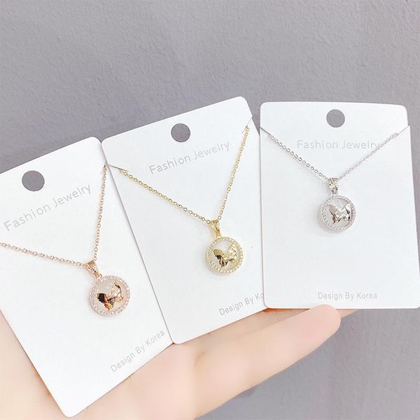 pendant necklaces 2021 little butterfly necklace women's sweet temperament fashion all-match valentine's day gifts on february 14, Silver
pendant necklaces 2021 little butterfly necklace women's sweet temperament fashion all-match valentine's day gifts on february 14, Silver