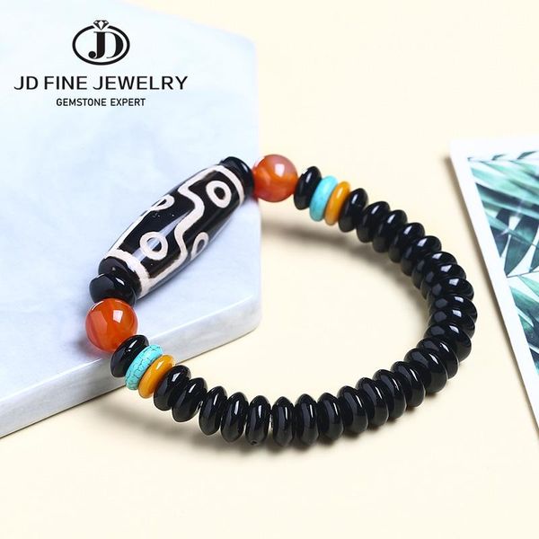 charm bracelets jd energy 9 eyes natural stone beads bracelet vintage buudha tibetan dzi agates for women men yoga jewelry, Golden;silver
charm bracelets jd energy 9 eyes natural stone beads bracelet vintage buudha tibetan dzi agates for women men yoga jewelry, Golden;silver