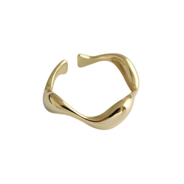 cluster rings 3umeter s925 sterling silver ring ins minimalist irregular wave pattern glossy female open for women, Golden;silver
cluster rings 3umeter s925 sterling silver ring ins minimalist irregular wave pattern glossy female open for women, Golden;silver