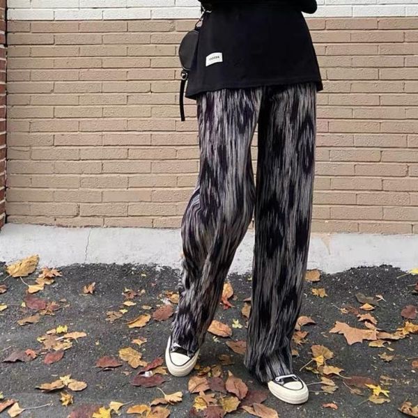 women's pants & capris y2k harajuku street retro tie dye casual loose wide leg trouser suits cloth hip hop joggers woman, Black;white
women's pants & capris y2k harajuku street retro tie dye casual loose wide leg trouser suits cloth hip hop joggers woman, Black;white