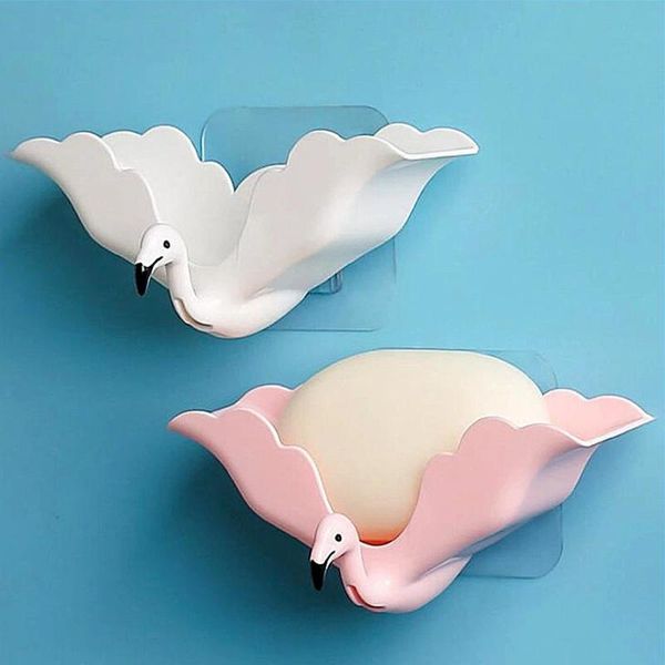 soap dishes pink wall-mounted bathroom drain suction cup tray multifunctional storage shelf with hook accessories
soap dishes pink wall-mounted bathroom drain suction cup tray multifunctional storage shelf with hook accessories