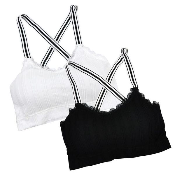 gym clothing cross seamless black white shoulder strap sports bras running fitness bra female vest underwear, White;black
gym clothing cross seamless black white shoulder strap sports bras running fitness bra female vest underwear, White;black