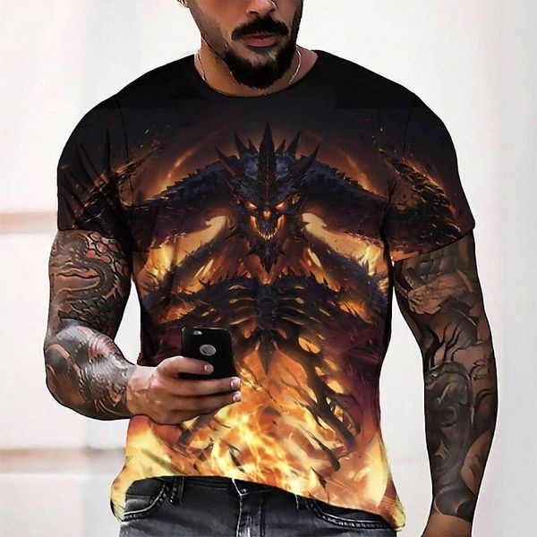 men's tee t shirt 3d print graphic round neck casual daily 3d print short sleeve fashion designer cool comfortable orange g3md#, White;black
men's tee t shirt 3d print graphic round neck casual daily 3d print short sleeve fashion designer cool comfortable orange g3md#, White;black