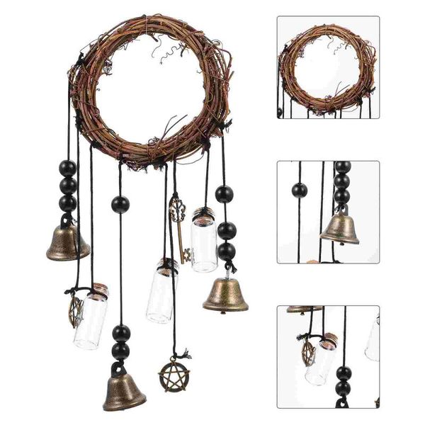 decorative objects & figurines 1pc creative wind chime pendant witch bell decor outdoor
decorative objects & figurines 1pc creative wind chime pendant witch bell decor outdoor