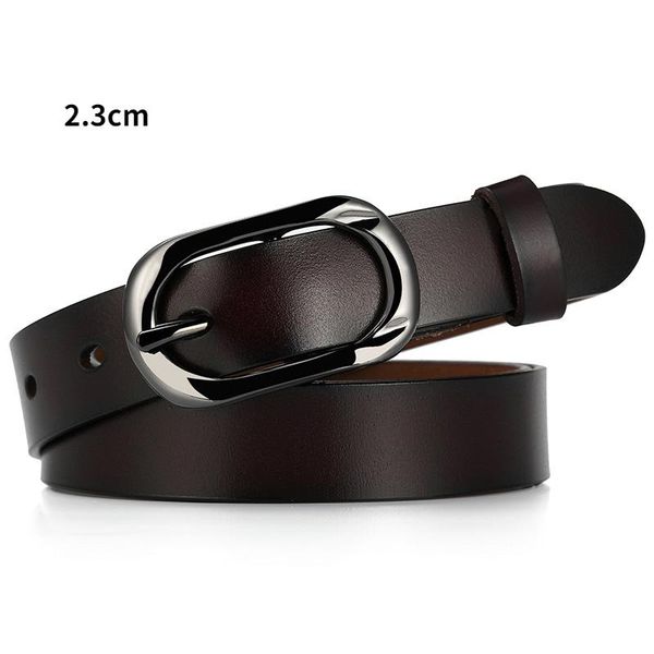 belts 2.3-2.8cm women's fashion casual leather belt pin buckle waist for women 105-115cm, Black;brown
belts 2.3-2.8cm women's fashion casual leather belt pin buckle waist for women 105-115cm, Black;brown