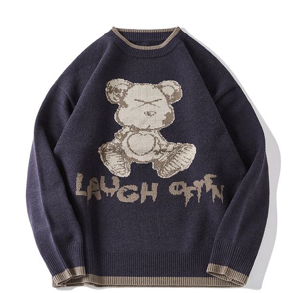 2021 new sweater men cartoon teddy bear pattern pullover man women jumpers harajuku autumn streetwear oversize hip hop sweaters o0u1, White;black
2021 new sweater men cartoon teddy bear pattern pullover man women jumpers harajuku autumn streetwear oversize hip hop sweaters o0u1, White;black