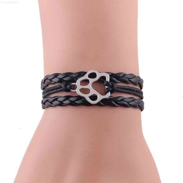 dog bracelet stacks animal paw charm bracelets & bangles for women men dogs couple jewelry friends gift, Red;brown
dog bracelet stacks animal paw charm bracelets & bangles for women men dogs couple jewelry friends gift, Red;brown