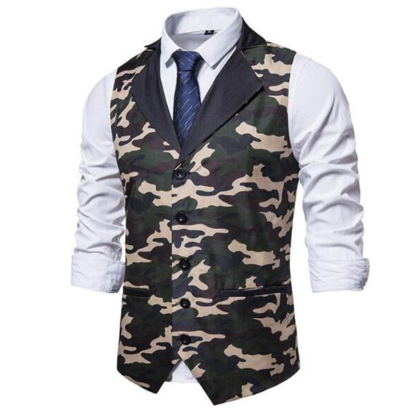 men's vests vintage suit for men slim camouflage print gilet wedding waistcoats colete homem sleeveless formal dress 3xl, Black;white
men's vests vintage suit for men slim camouflage print gilet wedding waistcoats colete homem sleeveless formal dress 3xl, Black;white