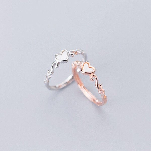 cluster rings a00636 jazaz fashion genuine 925 sterling silver love heart opening adjustable finger ring for women wedding accessories, Golden;silver
cluster rings a00636 jazaz fashion genuine 925 sterling silver love heart opening adjustable finger ring for women wedding accessories, Golden;silver