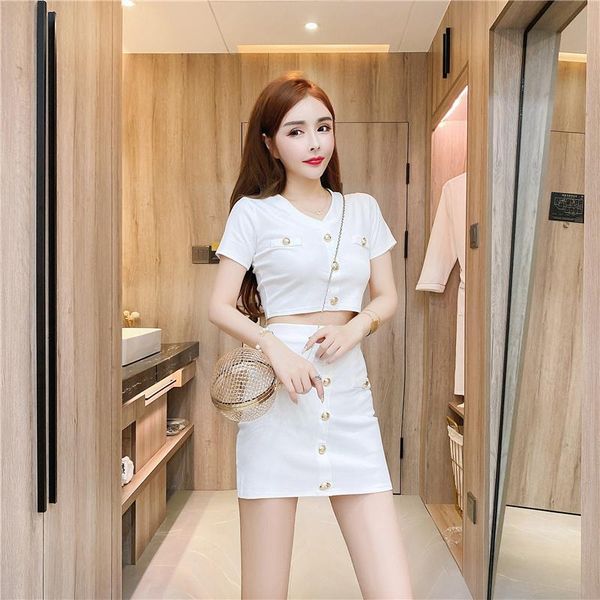 women's tracksuits wenfly women two piece sets summer fashion v-neck short single breasted open navel high waist package hip skirt sui, Gray
women's tracksuits wenfly women two piece sets summer fashion v-neck short single breasted open navel high waist package hip skirt sui, Gray