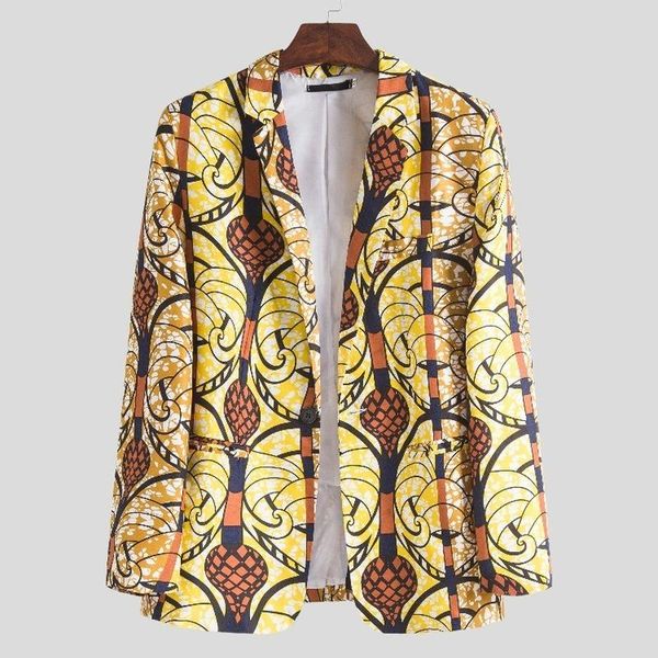 men's suits & blazers parklees printed african clothes men blazer jacket casual one botton party retro coat full sleeve ethnic style cl, White;black
men's suits & blazers parklees printed african clothes men blazer jacket casual one botton party retro coat full sleeve ethnic style cl, White;black
