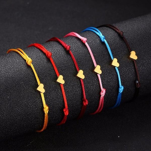 tennis minimalis simple love heart rope bracelet for women bangle jewelry adjustable brackelts assorted colors, Golden;silver
tennis minimalis simple love heart rope bracelet for women bangle jewelry adjustable brackelts assorted colors, Golden;silver