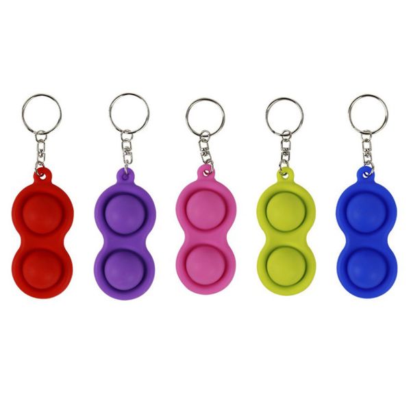 DHL Shipping Simple Dimple Fidget Toy Pop it Small Stress Relief Key ring Pendant Push Bubbles Autism Special Needs Adult Kids Toys FY4491
DHL Shipping Simple Dimple Fidget Toy Pop it Small Stress Relief Key ring Pendant Push Bubbles Autism Special Needs Adult Kids Toys FY4491