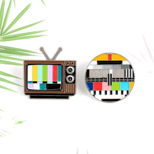 pins, brooches no signal tv enamel pin cartoon brooch old-school screen test badge wholesale lapel clothing jewelry gift for friends, Gray
pins, brooches no signal tv enamel pin cartoon brooch old-school screen test badge wholesale lapel clothing jewelry gift for friends, Gray