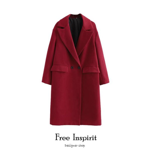 2021 inspirit new arrival female spring/autumn office lady turned-down collar wide-waisted double button full sleeves coat, Black
2021 inspirit new arrival female spring/autumn office lady turned-down collar wide-waisted double button full sleeves coat, Black
