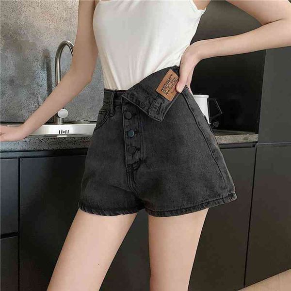 summer denim casual womens short high waist mini button pant black skinny female ripped mujer clothes, White;black
summer denim casual womens short high waist mini button pant black skinny female ripped mujer clothes, White;black