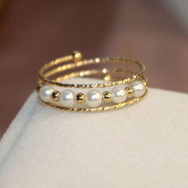 14k gold filled pearl rings 3mm natural pearl jewelry handmade knuckle, Silver
14k gold filled pearl rings 3mm natural pearl jewelry handmade knuckle, Silver