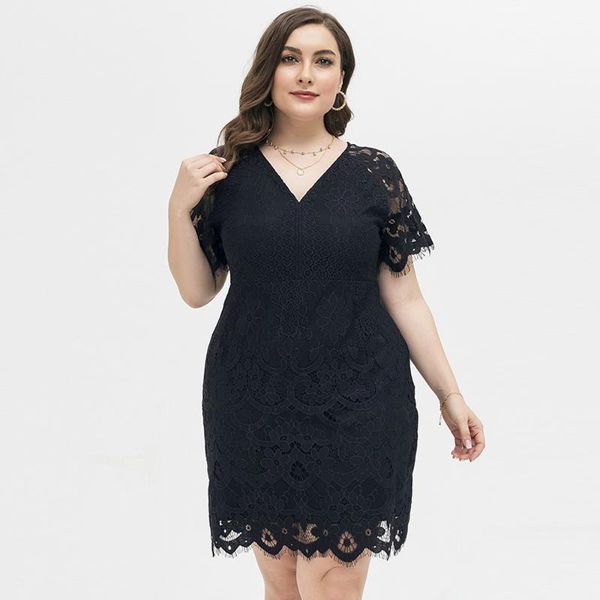 plus size dresses 2021 women dress solid black short sleeve larges big curve v-neck clothes clothing casual wear for female suits
plus size dresses 2021 women dress solid black short sleeve larges big curve v-neck clothes clothing casual wear for female suits