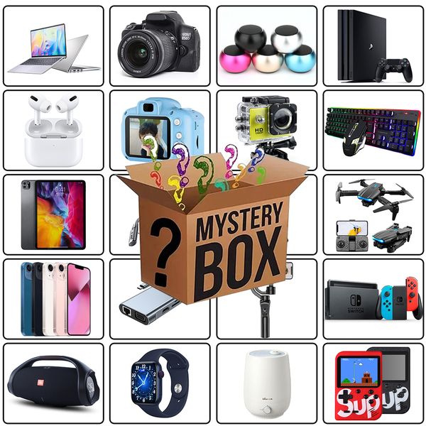 lucky mystery box gift premium electronic product like tws headset smartwatch phone uav ps4 switch camera and so on 100% surprise boutique 1
lucky mystery box gift premium electronic product like tws headset smartwatch phone uav ps4 switch camera and so on 100% surprise boutique 1