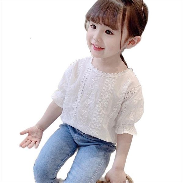 vidmid girls summer clothes baby cotton shirt loose version 1 8 years old childrens short sleeved p4001, White;black
vidmid girls summer clothes baby cotton shirt loose version 1 8 years old childrens short sleeved p4001, White;black