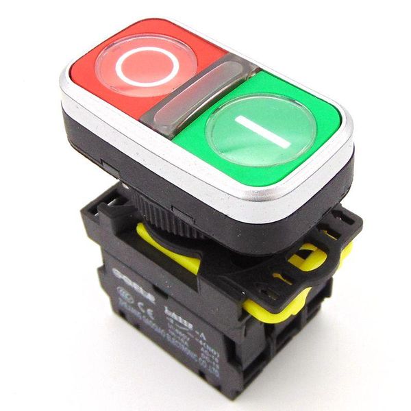 smart home control start-sdouble pushbuttons switch with led lamp 10a 220v dc24v 
smart home control start-sdouble pushbuttons switch with led lamp 10a 220v dc24v