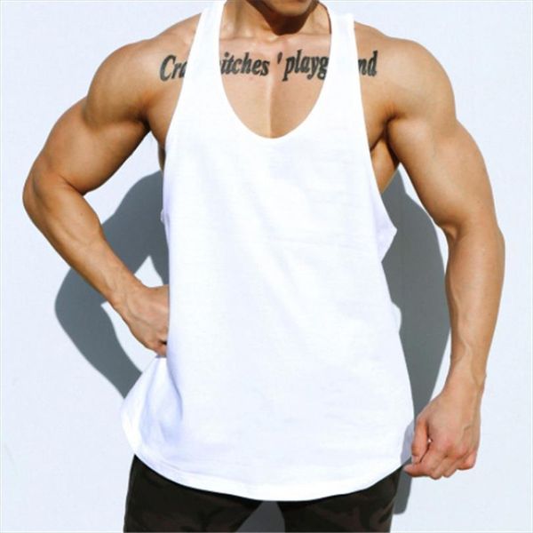 men gym tank m xxl muscle sleeveless special training tankplus size clothing fitness workout vest, White;black
men gym tank m xxl muscle sleeveless special training tankplus size clothing fitness workout vest, White;black