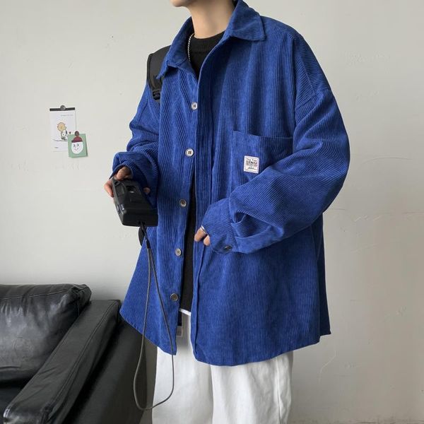 men's casual shirts men corduroy clothing for harajuku black shirt korean style long sleeve vintage clothes streetwear 3xl 2021, White;black
men's casual shirts men corduroy clothing for harajuku black shirt korean style long sleeve vintage clothes streetwear 3xl 2021, White;black
