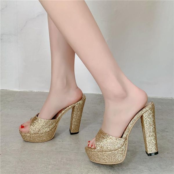 slippers ymechic fashion 2021 summer party high heels slides womens shoes size 11 gold silver platform bling glitter heel women, Black
slippers ymechic fashion 2021 summer party high heels slides womens shoes size 11 gold silver platform bling glitter heel women, Black