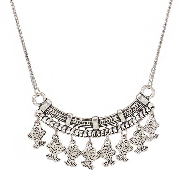 women's hollow fish tibetan silver pendant necklaces dmtqn053 fashion gift national style women diy necklace pendants
women's hollow fish tibetan silver pendant necklaces dmtqn053 fashion gift national style women diy necklace pendants