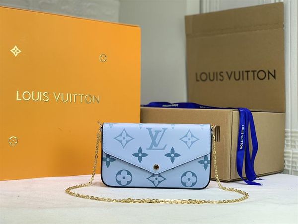 original luxurys designers bags purse woman fashion monogrames multi pochette felicie chain crossbody shoulder bag with box dustbag
original luxurys designers bags purse woman fashion monogrames multi pochette felicie chain crossbody shoulder bag with box dustbag