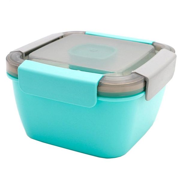 salad lunch container to go, large 51-oz bowl, 3 part divided tray, with dressing and reusable dinnerware sets
salad lunch container to go, large 51-oz bowl, 3 part divided tray, with dressing and reusable dinnerware sets