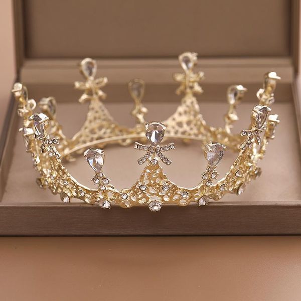 hair clips & barrettes bridal tiara crown golden white zircon rhinestone princess birthday party headdress fashion accessories, Golden;silver
hair clips & barrettes bridal tiara crown golden white zircon rhinestone princess birthday party headdress fashion accessories, Golden;silver