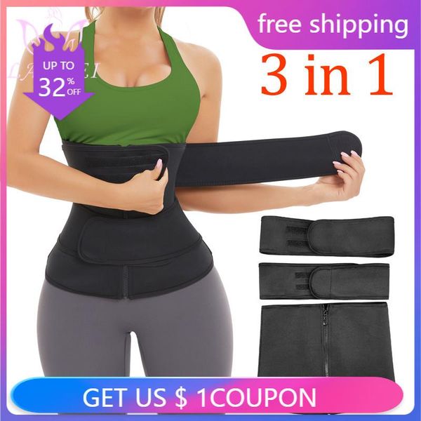 women's shapers lanfei neoprene waist trainers wrap belt women compression strap slimming sauna weight loss body corset sweat fat burn, Black;white
women's shapers lanfei neoprene waist trainers wrap belt women compression strap slimming sauna weight loss body corset sweat fat burn, Black;white