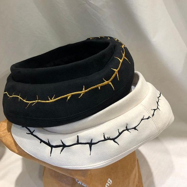 berets japanese men women big head suede beret female autumn winter contrast embroidery korean retro painter hat artist beanie, Blue;gray
berets japanese men women big head suede beret female autumn winter contrast embroidery korean retro painter hat artist beanie, Blue;gray