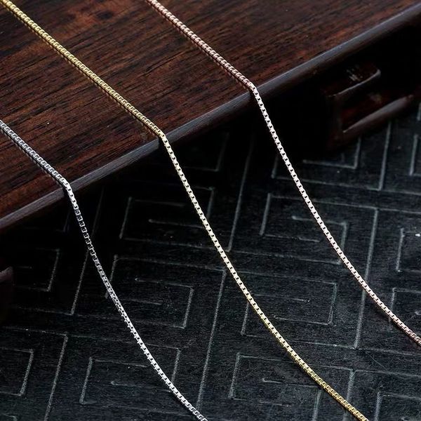 sterling silver necklace collarbone chain cool girl fashion personality versatile cho@@pin universal chain o-chain box chain
sterling silver necklace collarbone chain cool girl fashion personality versatile cho@@pin universal chain o-chain box chain