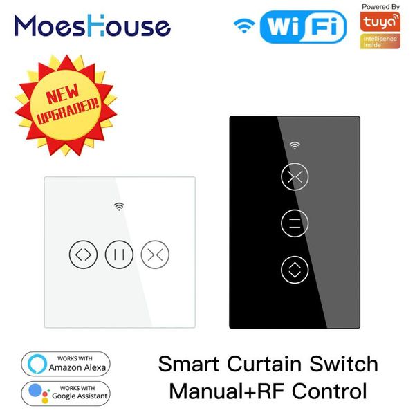 smart home control us eu wifi rf433 touch curtain roller blinds motor switch tuya life app remote works with alexa google
smart home control us eu wifi rf433 touch curtain roller blinds motor switch tuya life app remote works with alexa google