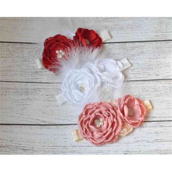 wholesale girl hair band satin rose flower pearl feather fashion accessories pograph props baby gifts e15619 210610, Slivery;white
wholesale girl hair band satin rose flower pearl feather fashion accessories pograph props baby gifts e15619 210610, Slivery;white