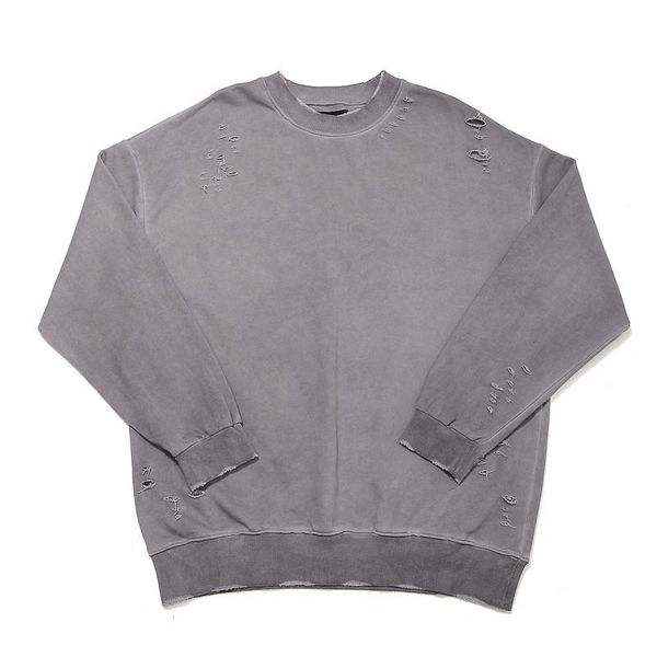 men's hoodies & sweatshirts erenejian hi street vintage ripped retro oversized hip hop fashion pullover hoody with holes, Black
men's hoodies & sweatshirts erenejian hi street vintage ripped retro oversized hip hop fashion pullover hoody with holes, Black