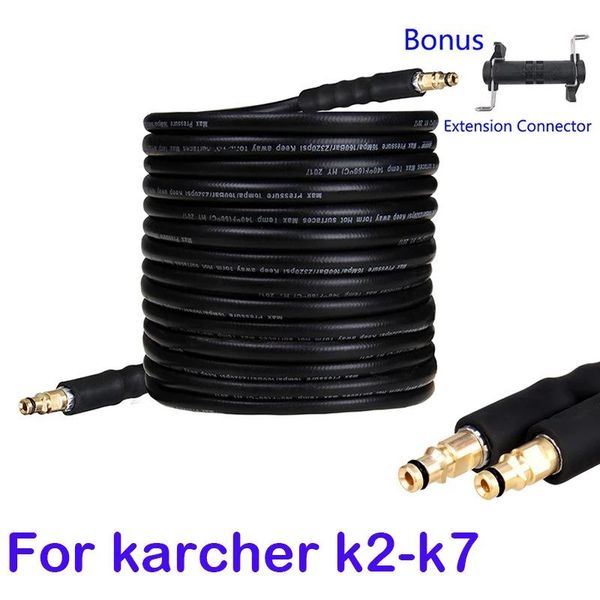 water gun & snow foam lance 2320psi hose high pressure car washer explosion-proof tube for karcher k2 k3 k4 k5 k6 k7 outlet pipe connection
water gun & snow foam lance 2320psi hose high pressure car washer explosion-proof tube for karcher k2 k3 k4 k5 k6 k7 outlet pipe connection