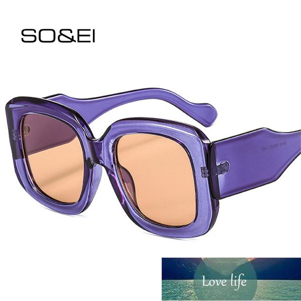 so&ei fashion oversized square sunglasses women vintage gradient eyewear men trending green purple sun glasses shades uv400 factory price ex, White;black
so&ei fashion oversized square sunglasses women vintage gradient eyewear men trending green purple sun glasses shades uv400 factory price ex, White;black