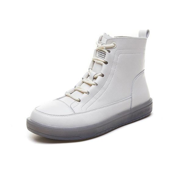 boots leather short womens casual all-match flat-bottom side zipper high-white shoes, Black
boots leather short womens casual all-match flat-bottom side zipper high-white shoes, Black