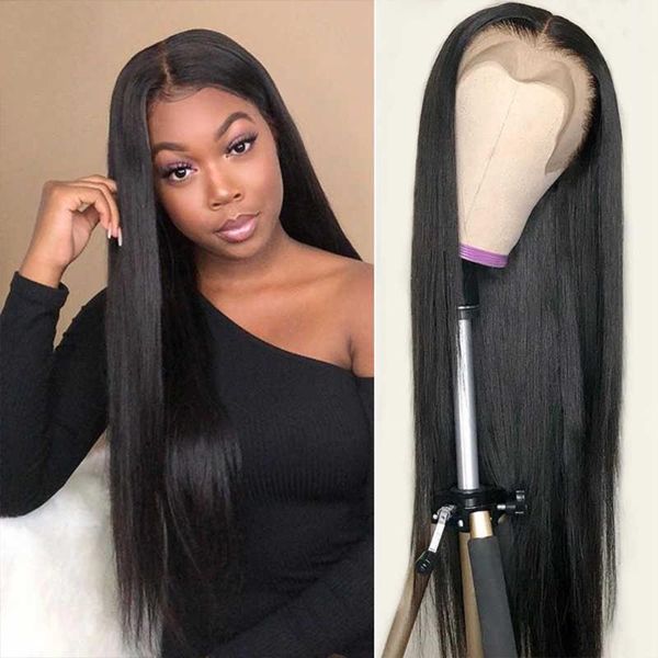 lace wigs straight hair with baby natutal color brazilian remy human frontal for black women natural hairline, Black;brown
lace wigs straight hair with baby natutal color brazilian remy human frontal for black women natural hairline, Black;brown