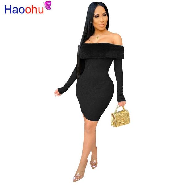 casual dresses women winter fall mini dress full sleeve fur patchwork slash neck club night party street bandage bodycon, Black;gray
casual dresses women winter fall mini dress full sleeve fur patchwork slash neck club night party street bandage bodycon, Black;gray