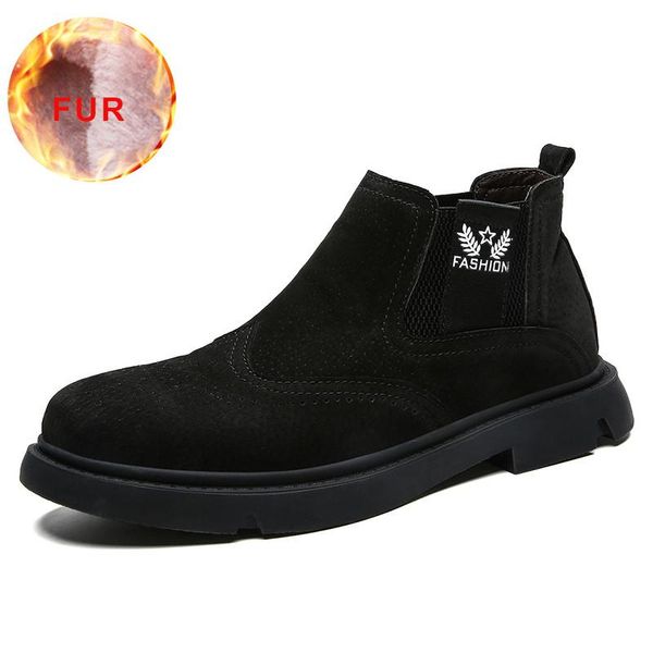 boots 2021 men shoes winter warm work comfortably and velvet snow cotton outdoor safety large size, Black
boots 2021 men shoes winter warm work comfortably and velvet snow cotton outdoor safety large size, Black