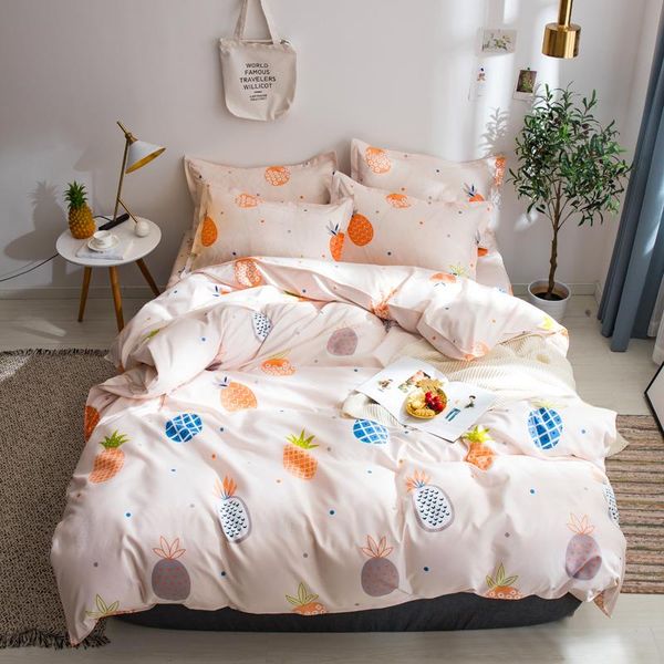 bedding sets 2021 brief style polyester king twin size blanket cover set sanding fabric cartoon pineapple duvet
bedding sets 2021 brief style polyester king twin size blanket cover set sanding fabric cartoon pineapple duvet